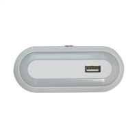 Lampara Veladora Led Con Fotocelda Y Usb 15A 125V Eagle
