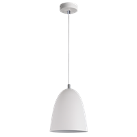 Lampara Techo Colgar Blanca E27