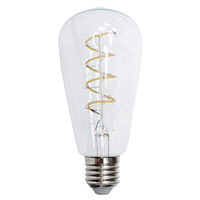 Bombillo Filamento Led 4 W Espiral Morado