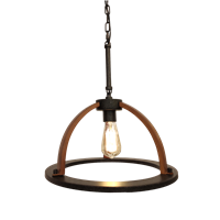 Lampara Techo ETL Cafe Negro 120 V E27 Arqdeco