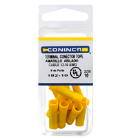 Conector Cable #10-12 Awg Amarillo 10 Unidades