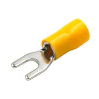 Terminal Horquilla 3/16 Amarillo 12 - 10 AWG 10 Unidades