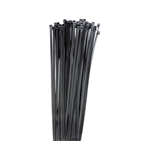 Amarra Plastica Negra 7.6 mm X 21.5" 20 Unidades Coninca