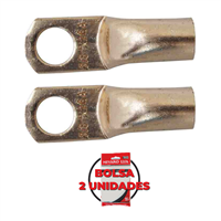 Terminal Ojo Cerrado Cobre 3/8" x 2 GA 2 Unidades
