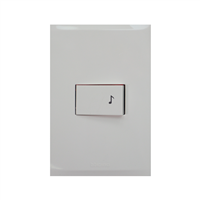 Pulsador Linea Plata Timbre Marfil 15 A Eagle