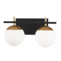 Lampara Pared Doble Moder 2 G9