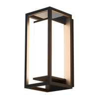 Lampara Pared Exterior 8 W Luz Calida 700 Lumen
