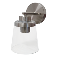 Lampara Pared Niquel 120 V
