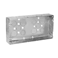 Caja Rectangular Emt 1/2 X 3/4" 3 Gang Ul