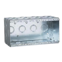 Caja Rectangular Emt 4 Gang 1/2 X 3/4" Ul