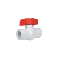 Llave Paso Pvc Bola Con Rosca 3/4"- 18 mm Durman
