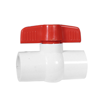 : Llave Paso Pvc Bola Lisa Mip 1"- 25 mm: Fontanería