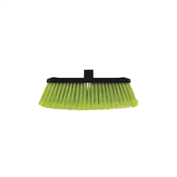 Escoba Cabo Metal Forrado Negra/Verde Novica