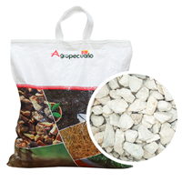 Piedra Decorativa Blanco 10 Kg Sur