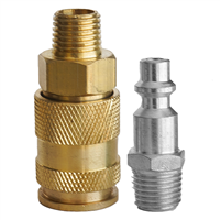 Acople Macho - Macho y Hembra - Macho Npt 1/4"
