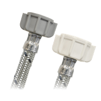 Tubo Abasto Inodoro Metal Flexible 1/2 x 7/8" x 40 cm Coflex
