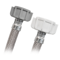 Tubo Abasto Inodoro Metal Flexible 1/2 x 7/8" x 50 cm Coflex