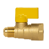 Llave Control Recta Gas 1/2 X 3/8" Coflex