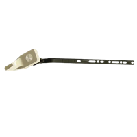 Manija Tanque Inodoro Plastica Cromada Coflex