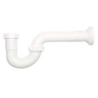 Sifon A La Pared Plastico 1 1/4" - 1 1/2" Coflex
