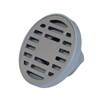 Desague Redondo Abs Gris 3" Acero Inoxidable Coflex