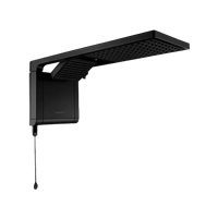 Ducha Acqua Duo Negro Mate 127V 5500W Lorenzetti