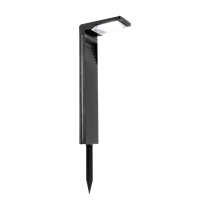 Lampara Estaca Tecno Luz Led Solar Exterior