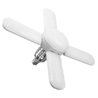 Bombillo Led Luz Dia Plegable 38W Mata Mosquito