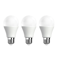 Bombillo 9 W 830 Lumen A60 E27 3 Unidades Ledecour