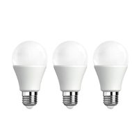 Bombillo 9 W 860 Lumen A60 E27 3 Unidades Ledecour