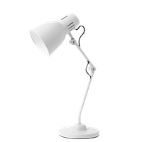 Lampara Escritorio 25 W E27 Blanca Arqdeco