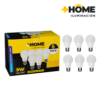Bombillo Led Luz Dia 9 W A60 + Home Iluminacion