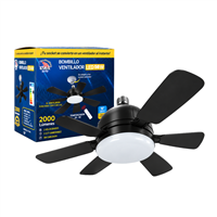 Bombillo Ventilador Led 50 W Negro American Electric
