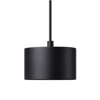 Lampara Techo Led 5.6 W Luz Calida Negra Arqdeco