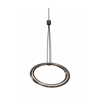 Lampara Techo Led Negro Luz Calida 7 W Arqdeco