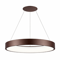 Lampara Techo Led 32 W 3 K Dark Coffe Arqdeco