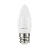 Bombillo Led Vela Luz Calida E27 6W 470 Lumen Sylvannia