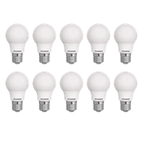 Bombillo Luz Dia 9 W 10 unidades Sylvania