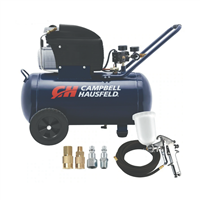 Compresor 2 Hp 13.2 Galones 120V Con Kit Pintar Campbell