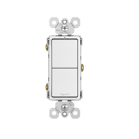 Apagador Doble 15 A Blanco Radiant
