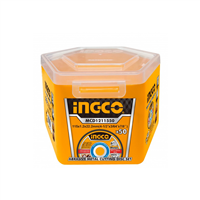 Disco Corte Metal Inoxidable 4 1/2" 1.2 mm 50 Unidades Ingco