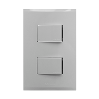 Apagador Doble Blanco Unipolar 15 A Nobile Bticino