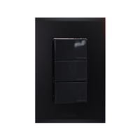 Apagador Triple Negro Unipolar 15 A Nobile Bticino