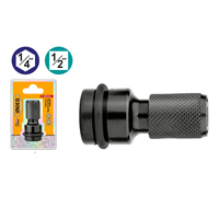 Adaptador Cubo 1/2 a 1/4" Hexagonal Ingco