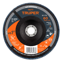 Disco Lamina 7" Grano 60 Truper