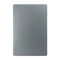 Placa Ciega Grafito Luzica Bticino