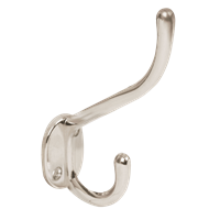 Gancho Percha Doble Largo y Corto Satin Hermex