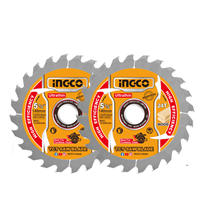 Disco Sierra Madera 5 1/2" 24 Dientes 2 Unidades Ingco