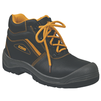 Zapato Seguridad Policarbonato #39 Negro Ingco