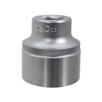 Cubo Cromado 6 Puntos Espiga 1/2" 32 mm Force